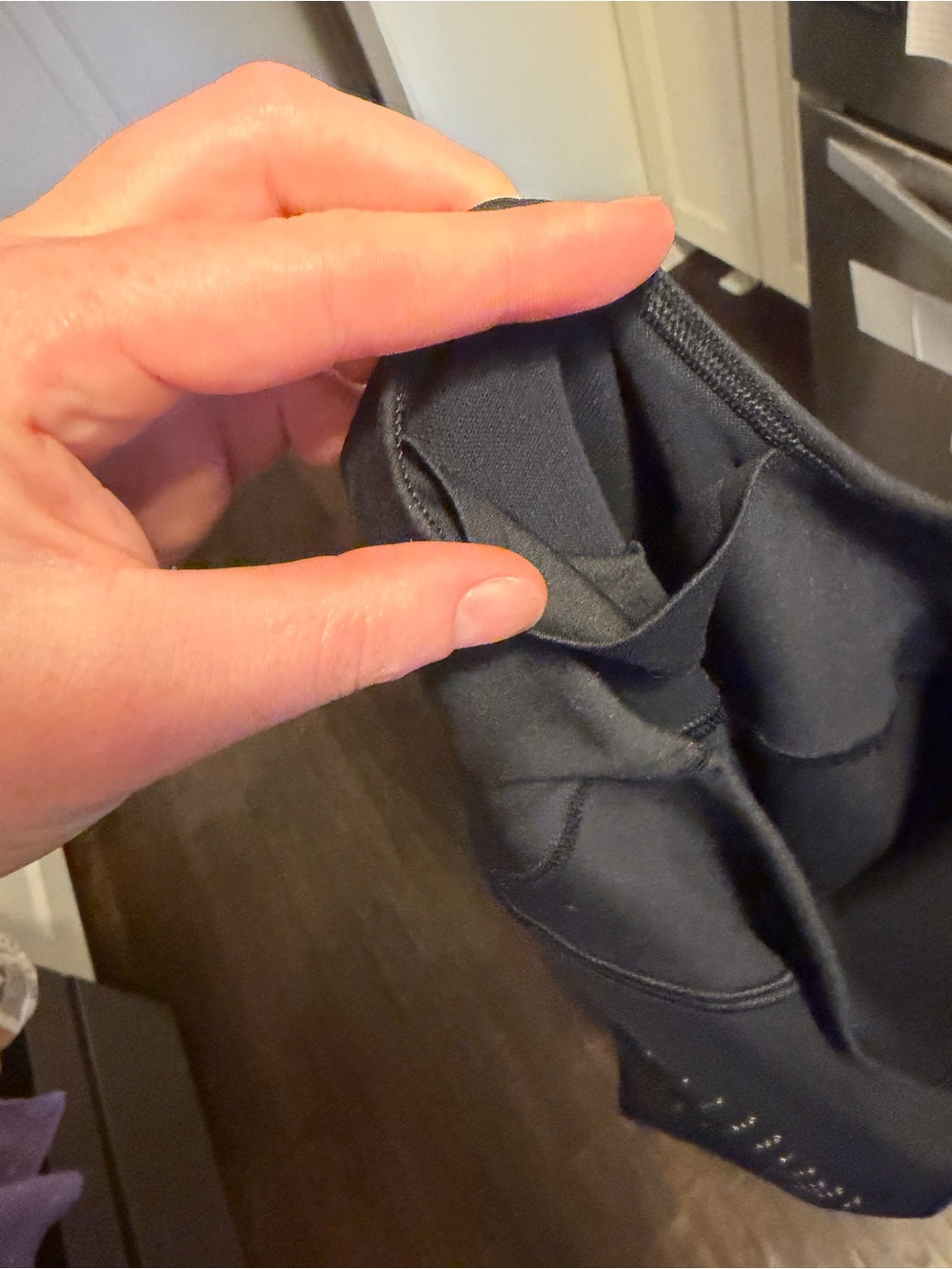 OMORPHO High-Waist Black weighted Leggings: G-Tight - Picture 5 of 8